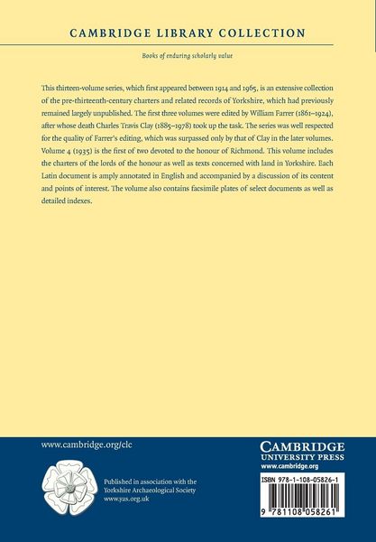 Produktbild: Early Yorkshire Charters