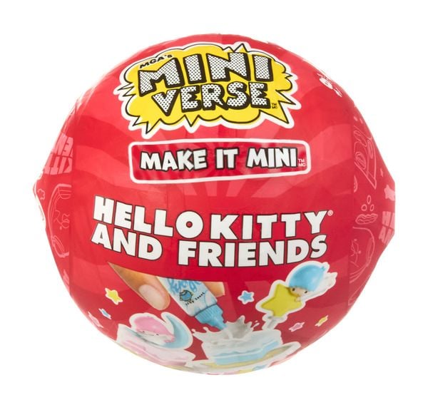 Produktbild: MGA's Miniverse - Make It Mini SANRIO Hello Kitty Series 4 in PDQ