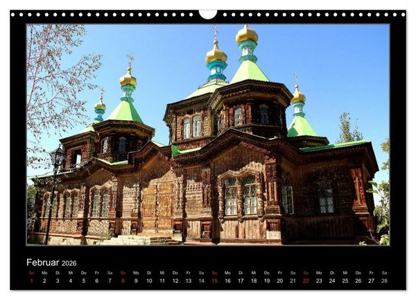 Produktbild: Unbekanntes Kirgistan (Wandkalender 2026 DIN A3 quer), CALVENDO Monatskalender