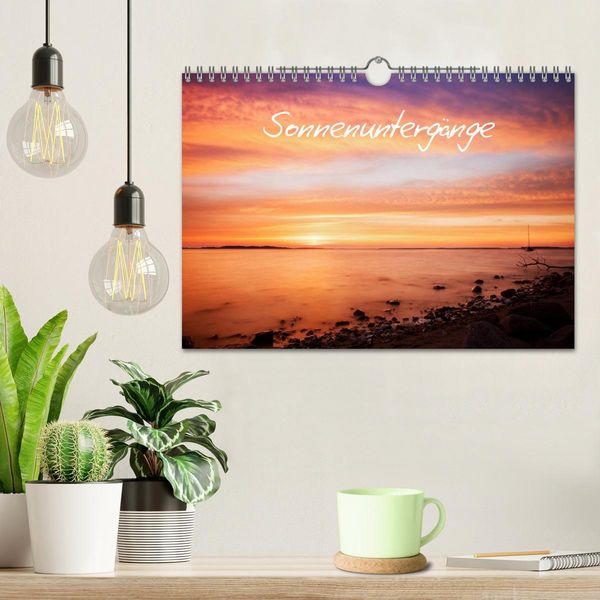 Produktbild: Sonnenunterg&auml;nge (Wandkalender 2026 DIN A4 quer), CALVENDO Monatskalender