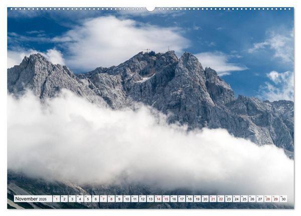 Produktbild: Ein Sommer rund um Garmisch-Partenkirchen (Wandkalender 2026 DIN A2 quer), CALVENDO Monatskalender