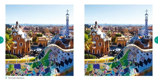 Produktbild: In 444 Fehlern um die Welt &ndash; Spanien. Finde die Unterschiede in den sch&ouml;nsten Motiven Spaniens.