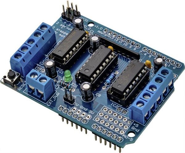 Produktbild: TRU COMPONENTS TC-9072484 Motortreiber 1 St. Passend f&uuml;r (Entwicklungskits): Arduino