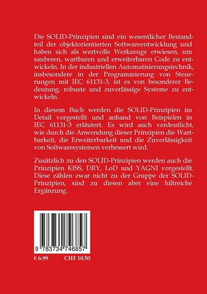 Produktbild: Anwendung der SOLID-Prinzipien mit der IEC 61131-3