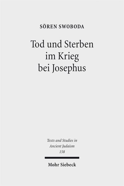 Produktbild: Tod und Sterben im Krieg bei Josephus