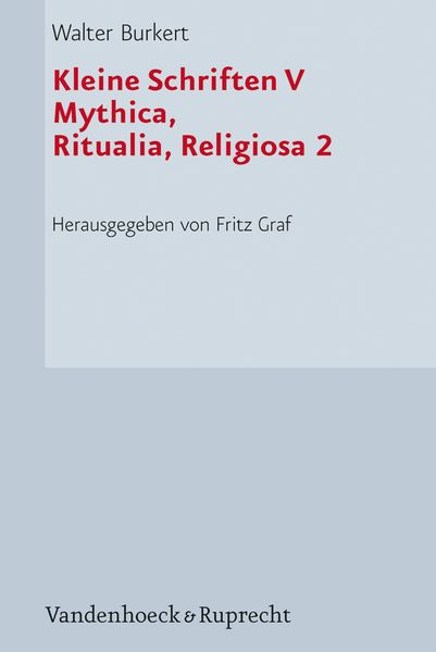 Produktbild: Kleine Schriften V