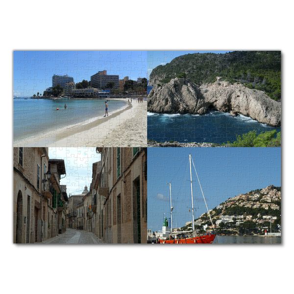 Produktbild: Lais Puzzle Collage Mallorca 500 Teile