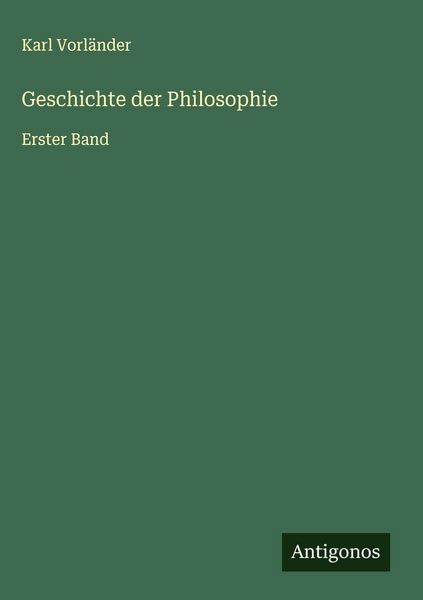 Produktbild: Geschichte der Philosophie