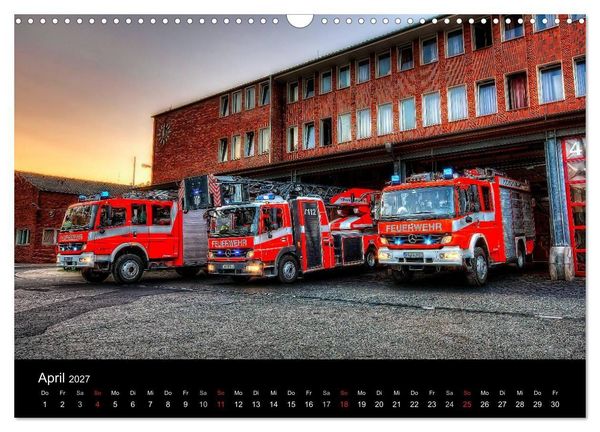 Produktbild: Einsatzfahrzeuge (Wandkalender 2027 DIN A3 quer), CALVENDO Monatskalender