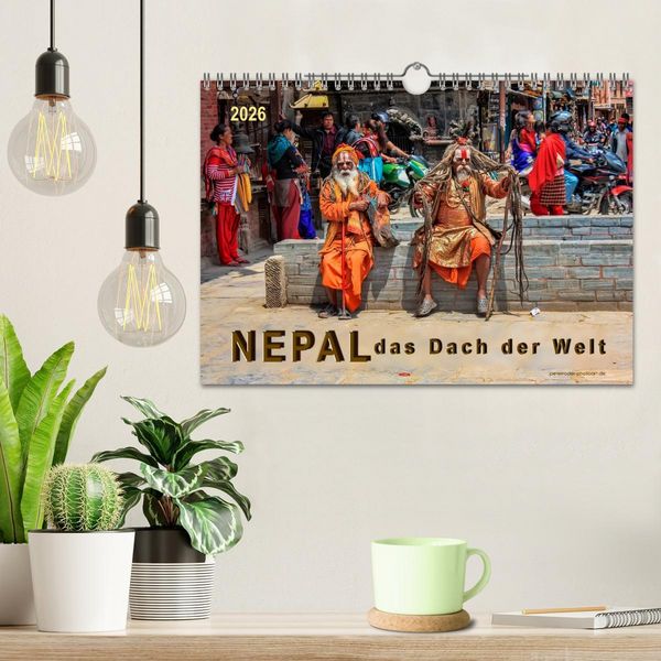 Produktbild: Nepal - das Dach der Welt (Wandkalender 2026 DIN A4 quer), CALVENDO Monatskalender