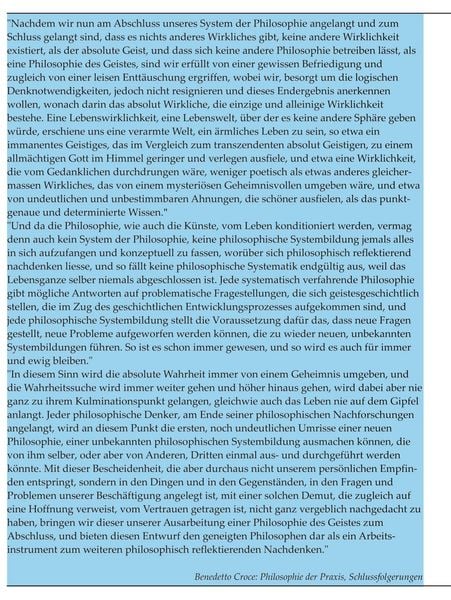 Produktbild: Philosophie der Praxis