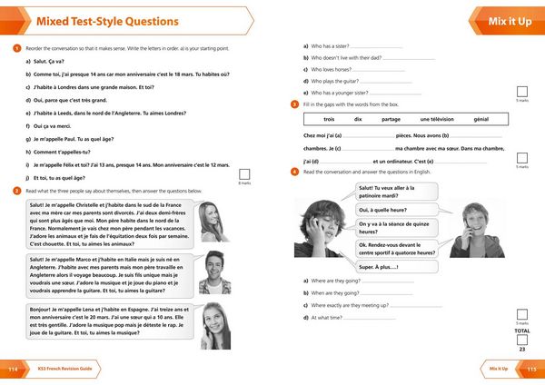 Produktbild: Collins New Key Stage 3 Revision -- French: Revision Guide