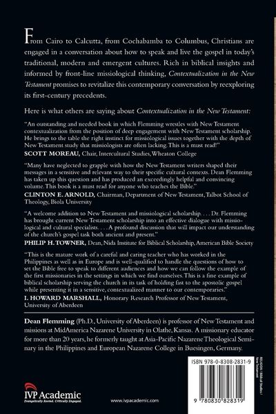 Produktbild: Contextualization in the New Testament