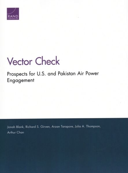 Produktbild: Blank, J: Prospects for U.S. and Pakistan Air Power Engageme