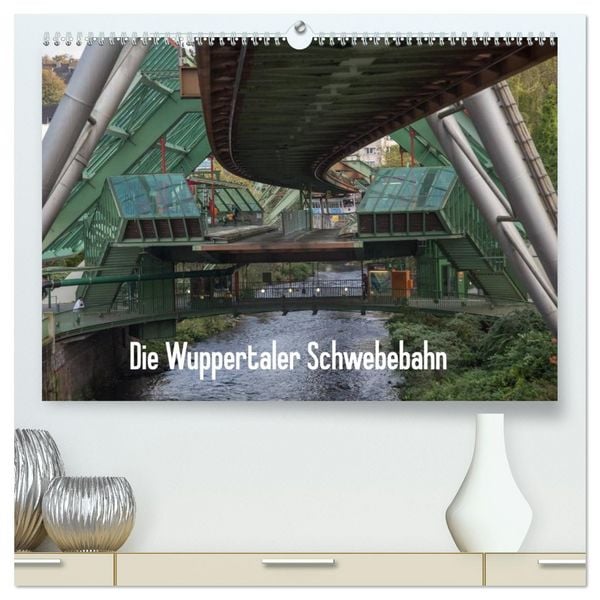 Produktbild: Die Wuppertaler Schwebebahn (hochwertiger Premium Wandkalender 2026 DIN A2 quer), Kunstdruck in Hochglanz