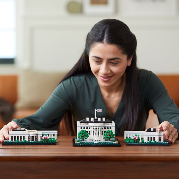 LEGO Architecture 21054 Das Weiße Haus, Modellbausatz für Erwachsene