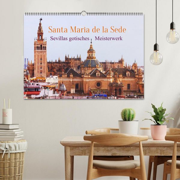 Produktbild: Santa Mar&iacute;a de la Sede (Wandkalender 2026 DIN A2 quer), CALVENDO Monatskalender