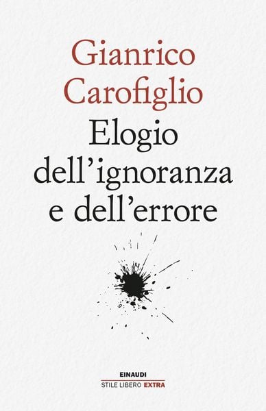 Produktbild: Elogio dell'ignoranza e dell'errore