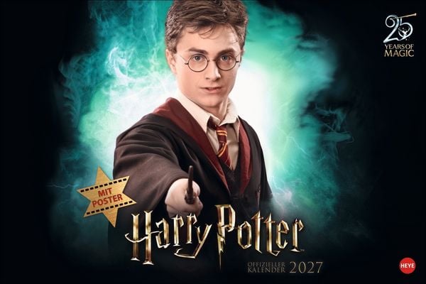 Produktbild: Harry Potter Broschur XL Kalender 2027