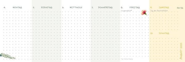 Produktbild: Mein Wochen-Tischkalender f&uuml;r das Schuljahr 2025/2026