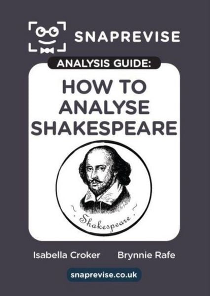Produktbild: SnapRevise Analysis Guide: How to Analyse Shakespeare