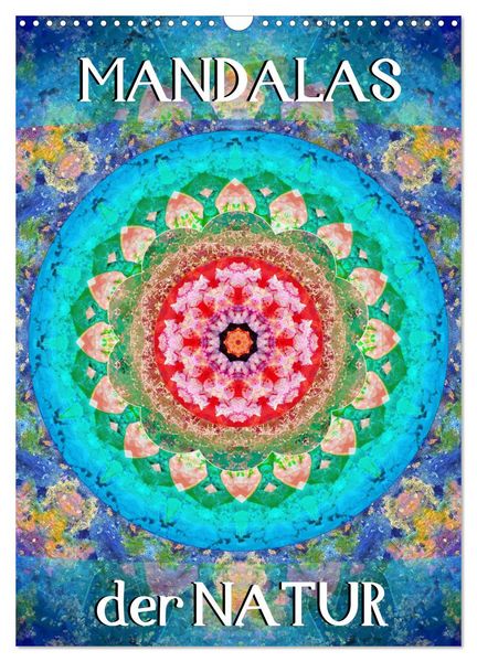 Produktbild: MANDALAS der Natur (Wandkalender 2026 DIN A3 hoch), CALVENDO Monatskalender