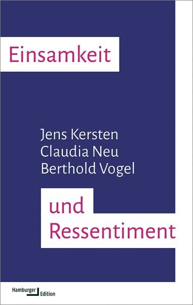 Produktbild: Einsamkeit und Ressentiment