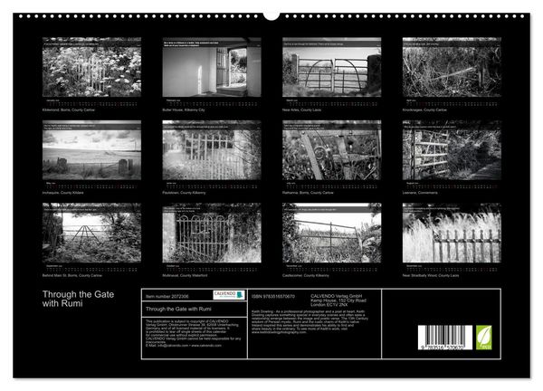 Produktbild: Through the Gate with Rumi (High Quality Premium Wall Calendar 2026 DIN A2 landscape),CALVENDO 12 Month Wall Calendar