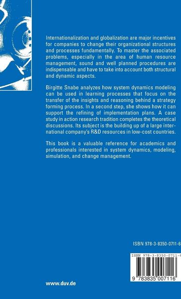 Produktbild: The Usage of System Dynamics in Organizational Interventions
