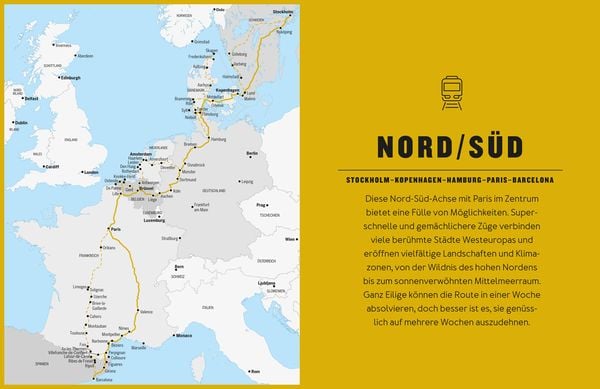Lonely Planet Bildband Entdecke Europa mit dem Zug