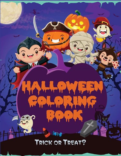 Produktbild: Halloween Coloring Book