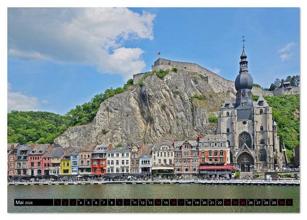 Produktbild: Rundreise kreuz und quer durch Holland und Belgien (Tischkalender 2026 DIN A5 quer), CALVENDO Monatskalender