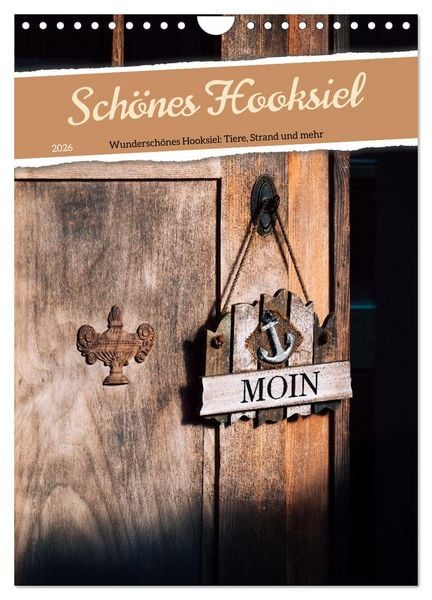Produktbild: Sch&ouml;nes Hooksiel (Wandkalender 2026 DIN A4 hoch), CALVENDO Monatskalender