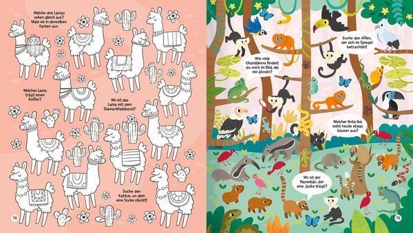 Produktbild: Mein lustiges Suchbuch - Tiere