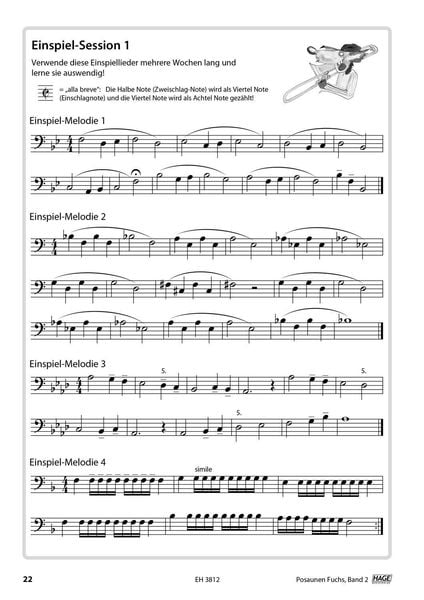 Produktbild: Posaunen Fuchs, Band 2 - Posaunenschule
