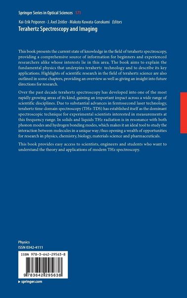 Produktbild: Terahertz Spectroscopy and Imaging