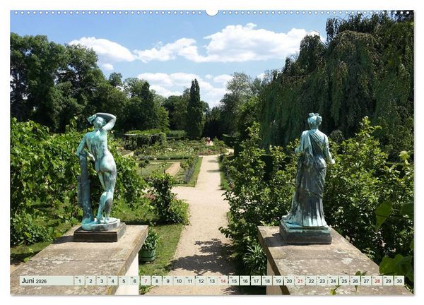Produktbild: Im Park von Sanssouci - Spaziergang durch die Jahreszeiten (Wandkalender 2026 DIN A2 quer), CALVENDO Monatskalender