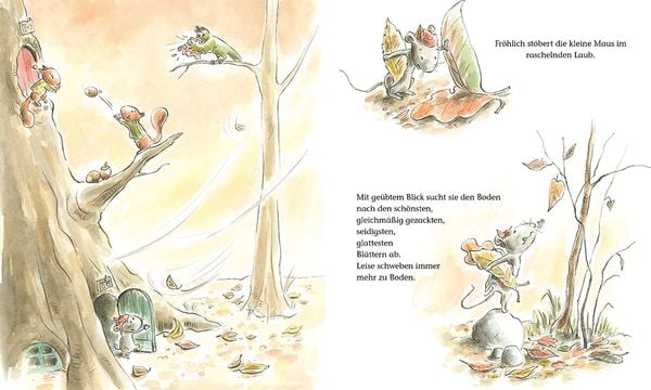 Produktbild: Die kleine Maus und das goldene Blatt