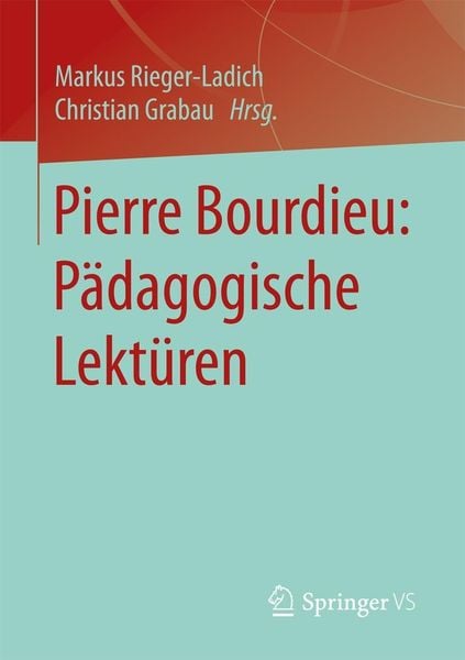 Produktbild: Pierre Bourdieu: P&auml;dagogische Lekt&uuml;ren