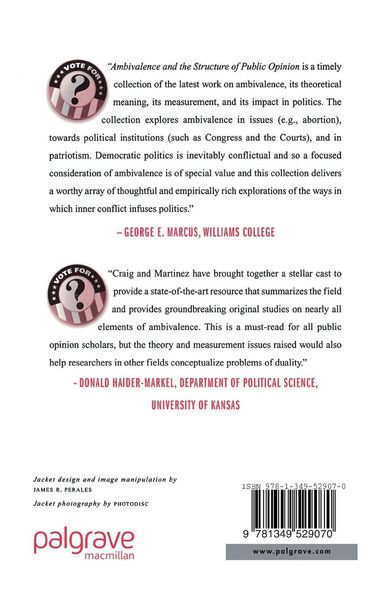 Produktbild: Ambivalence and the Structure of Political Opinion