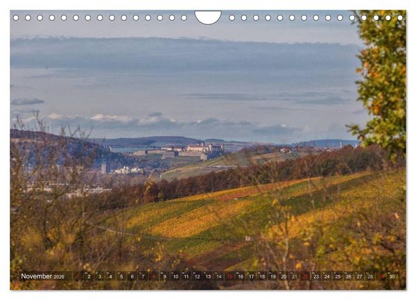 Produktbild: Weinland Franken (Wandkalender 2026 DIN A4 quer), CALVENDO Monatskalender