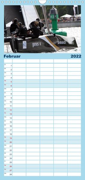 Produktbild: High Speed Katamarane - Schwebend ans Limit - Familienplaner hoch (Wandkalender 2022 , 21 cm x 45 cm, hoch)
