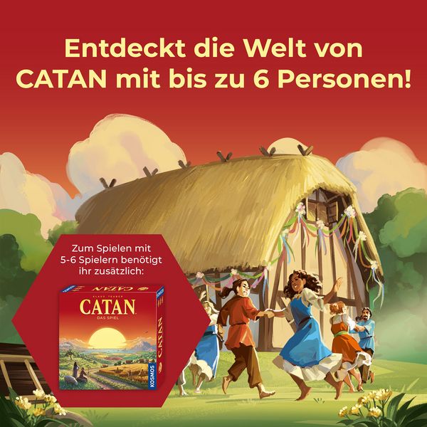 CATAN - Espansione 5-6 Giocatori: Il Gioco Da Tavolo (Versione Tedesca)