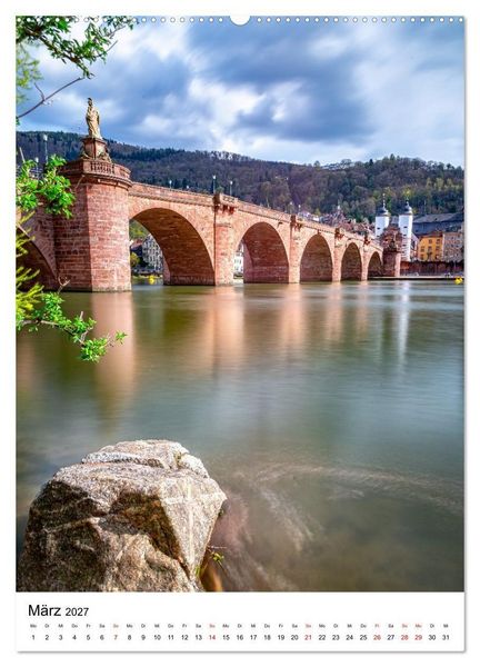Produktbild: Heidelberg - Deutschlands romantisches Highlight (Wandkalender 2027 DIN A2 hoch), CALVENDO Monatskalender