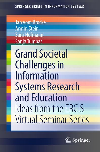 Produktbild: Grand Societal Challenges in Information Systems Research and Education