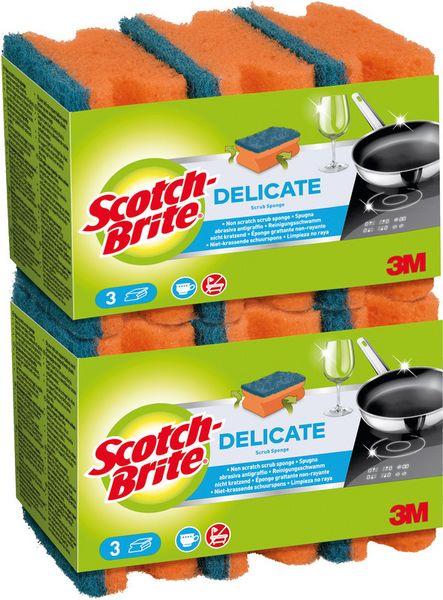 Produktbild: Reinigungsschwamm Delicate 6er