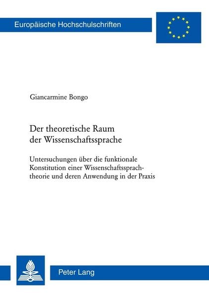 Produktbild: Der theoretische Raum der Wissenschaftssprache
