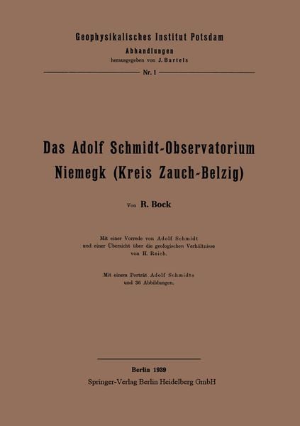 Produktbild: Das Adolf Schmidt-Observatorium Niemegk (Kreis Zauch-Belzig)