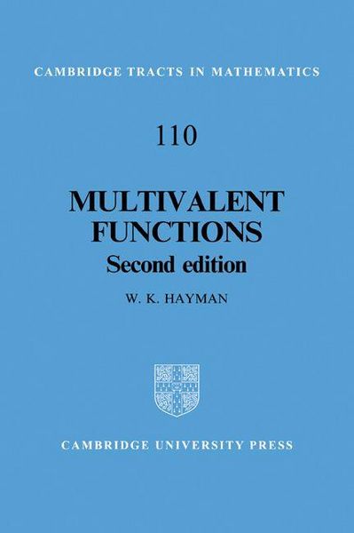 Produktbild: Multivalent Functions