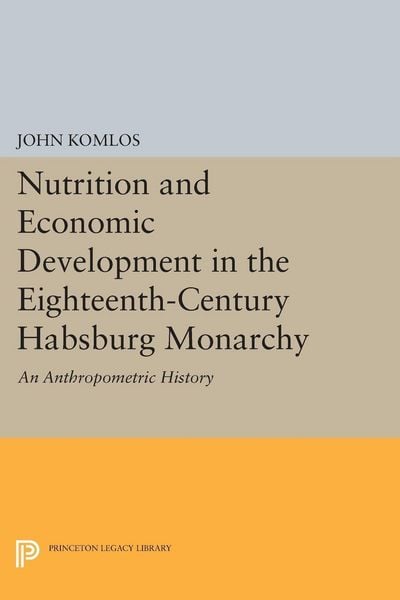 Produktbild: Nutrition and Economic Development in the Eighteenth-Century Habsburg Monarchy